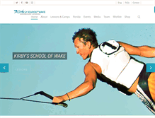 Tablet Screenshot of kirbysschoolofwake.com
